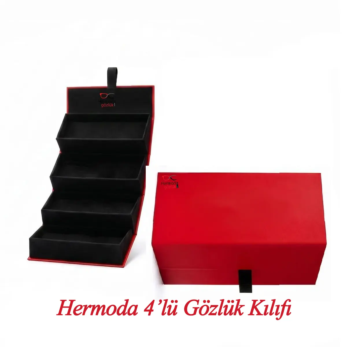 Hermoda 4’lü Katlanabilir Gözlük Kutusu